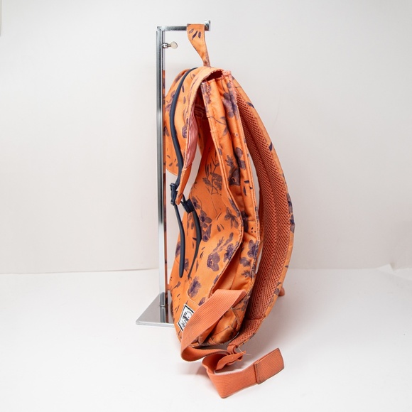 Herschel Canvas City Top Handle Travel Work School Backpack Purse Orange Blue main image 4